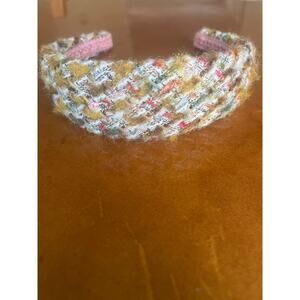 Evelyne‎ Ayman Headband Vintage Designer Fabric (Chanel)